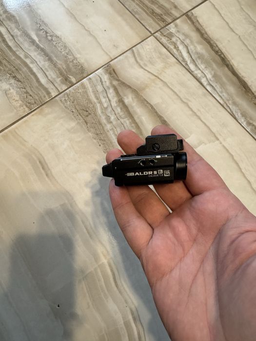 Ліхтар Olight Baldr S Blue Laser Black з ЛЦВ блакитним