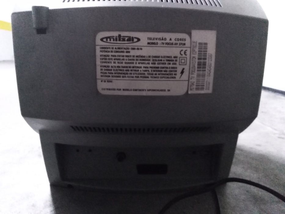 Televisão a cores compacta Mitsai