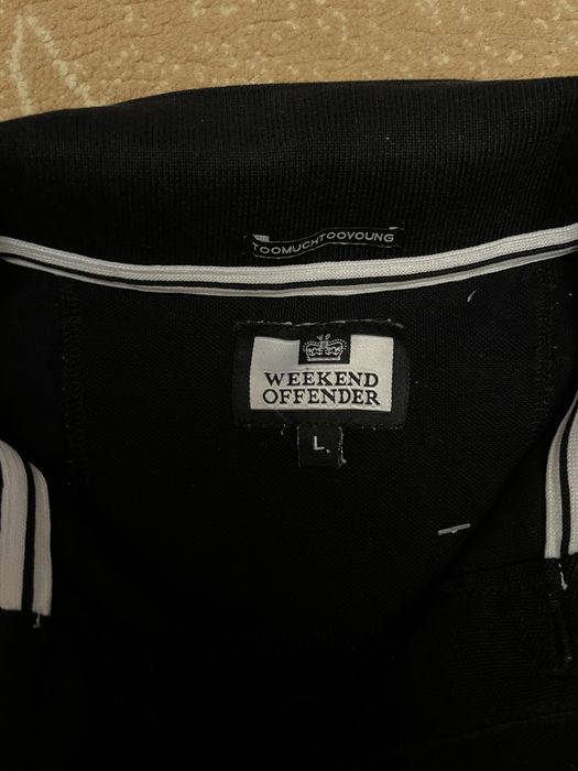 Чорний світшот weekend offender