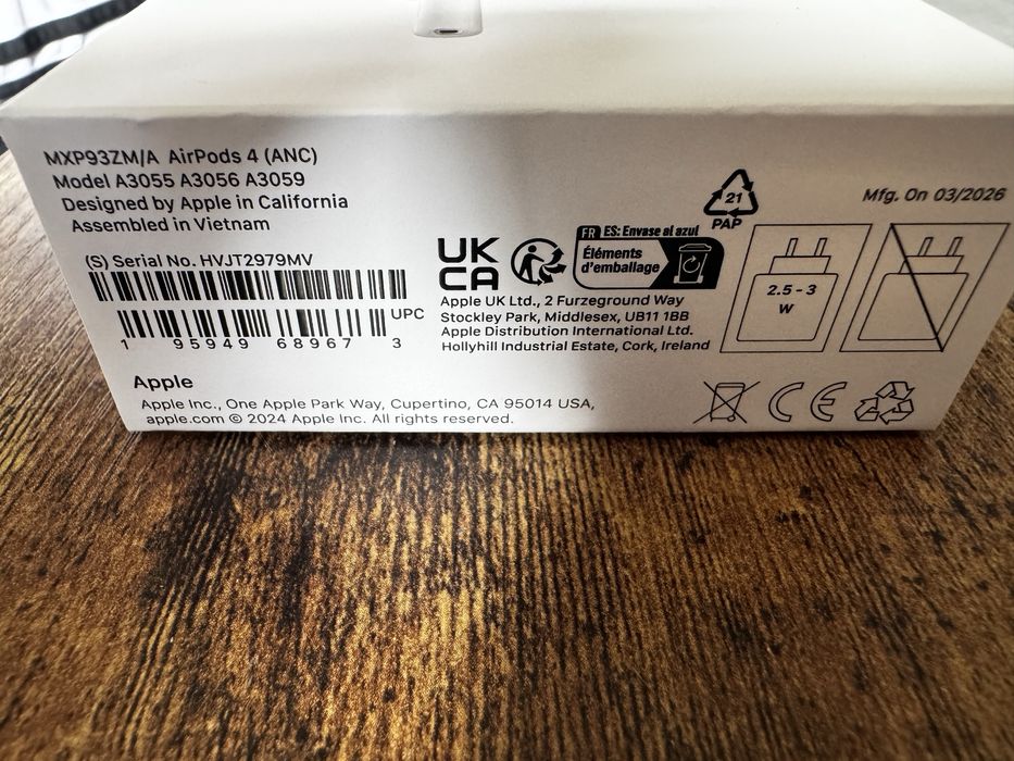 Air pods 4 ANC nowe oryginalne