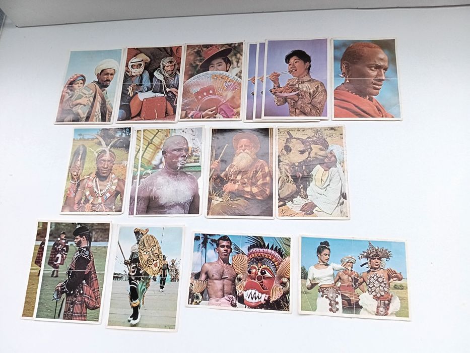 Coleção Cromos Etnográficos Mundial Raças — Portugal Anos 70