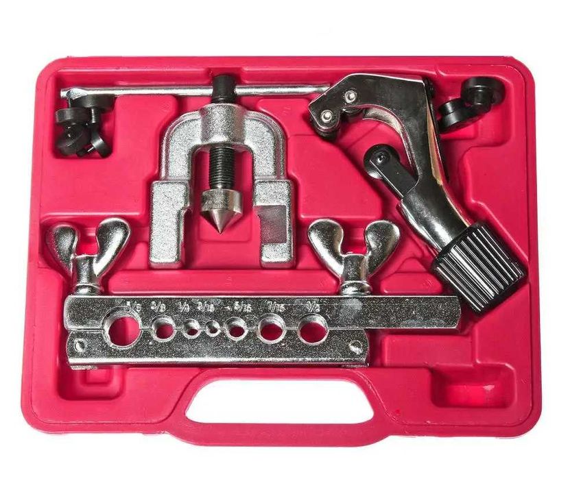 Профессиональный набор для развальцовки медных тормозных трубок JTC