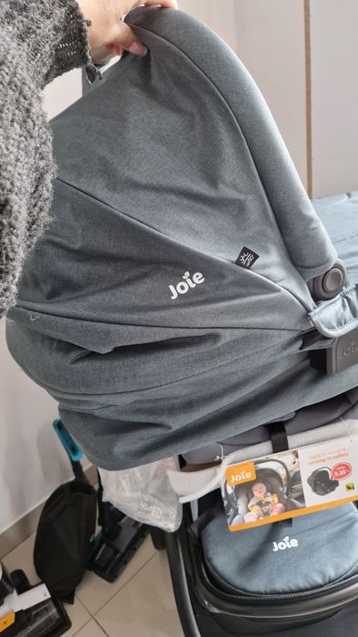 Joie Wózek kombi 3w1 "Versatrax" w kolorze szarym