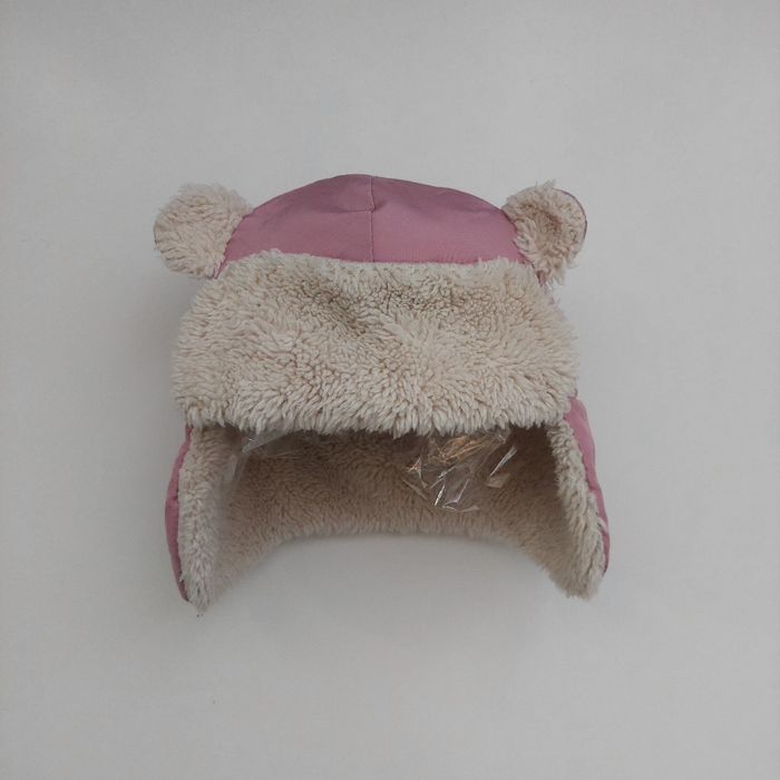 So Cute czpaka uszatka z futerkiem dziecięca 86-92cm 12-36mies