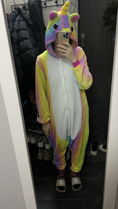 Піжама Кігурумі єдиноріг 165-175см