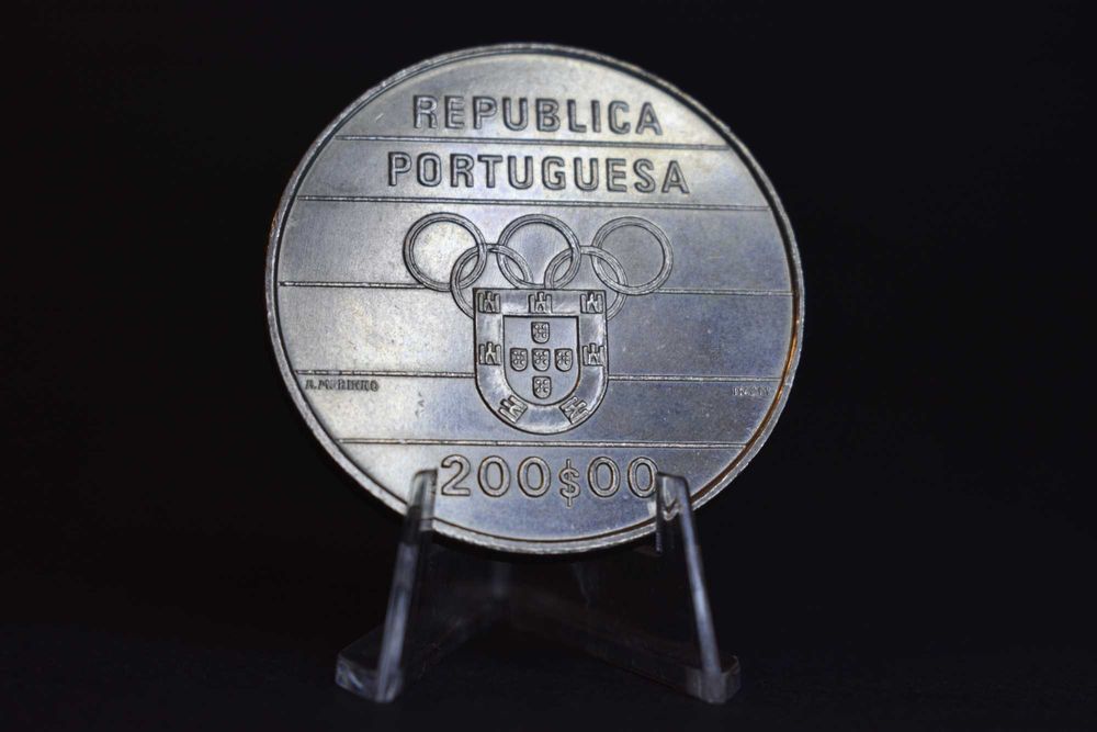 Moedas Comemorativas 200 Escudos – República Portuguesa #133
