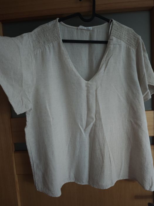 Bluzka damska z lnem XL
