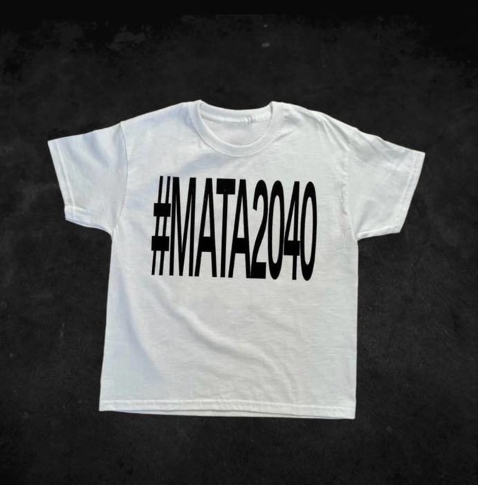 Koszulka biala Mata #MATA2040 Merch Unisex L
