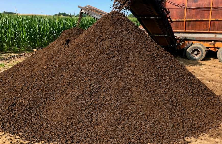 ZIEMIA OGRODNICZA PRZESIANA CZARNOZIEM Humus Pod Trawnik DOSTAWA Żyzna Bez Kamieni Na podwyższenie Terenu Ogród Warzywa Koparka Glebogryzarka Czarna