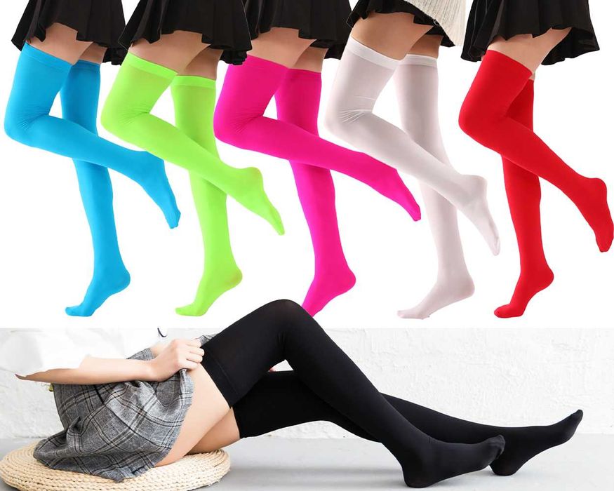 Капронові гольфи короткі 40ден довгі шкарпетки капрон 40д чорні носки