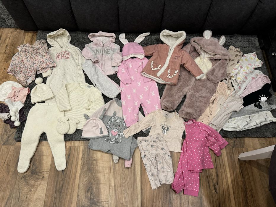 Вещи на девочку 9-12 месяцев