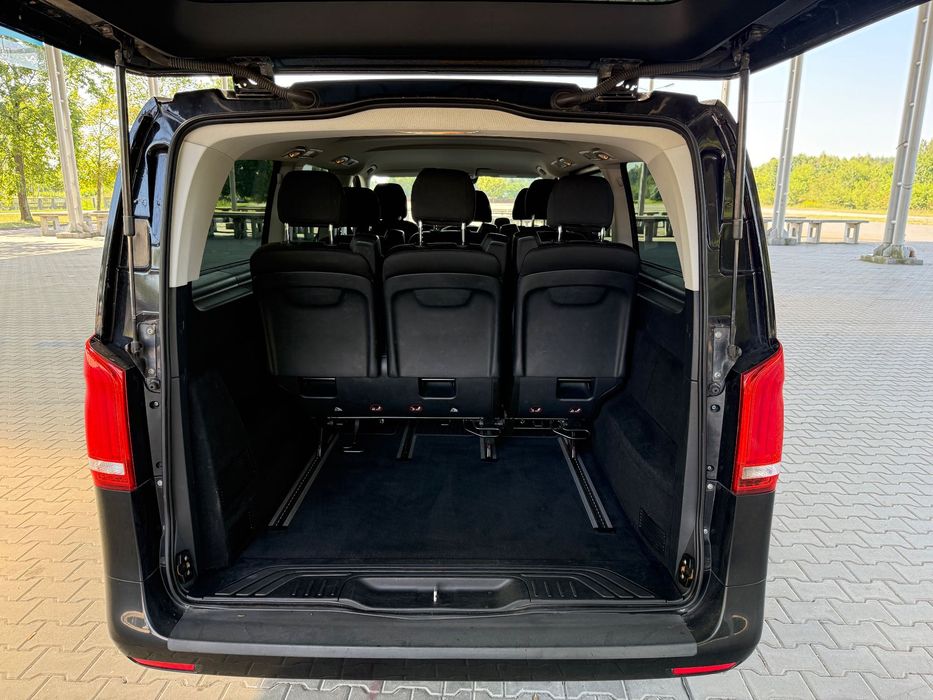 WYNAJEM Busa Mercedes Vito Tourer 9 osób Extra Long 2.2 BiTurbo 7G Bus