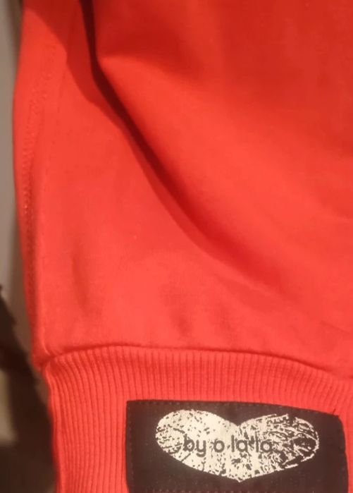 By o la la czerwone spodnie serduszka rozmiar M