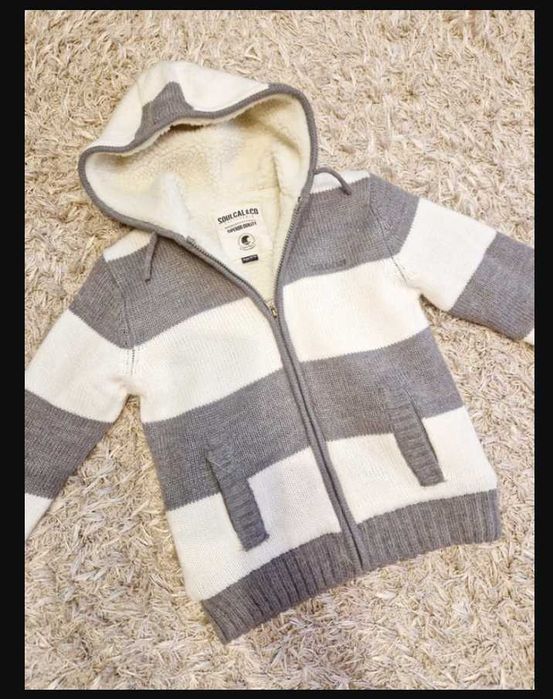 prześliczny grafitowy nowy sweterek 134-140