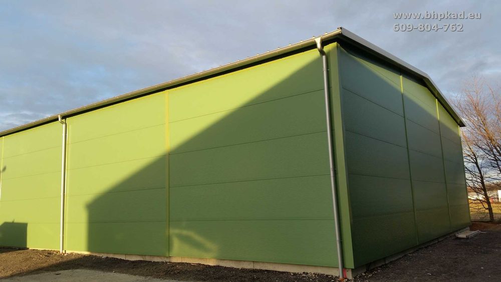 Konstrukcja stalowa. 16x36x5,5m. Producent. BHP KAD. Marlena Biernacka
