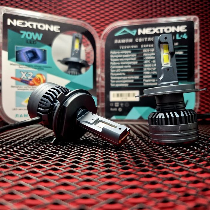 Led Nextone L4 70 Ват У наявності всі цоколя Н4/Н7/Н1/ Н11