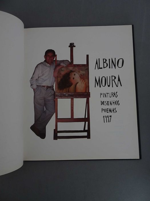 Livro Albino Moura - Pinturas Desenhos Poemas 1997