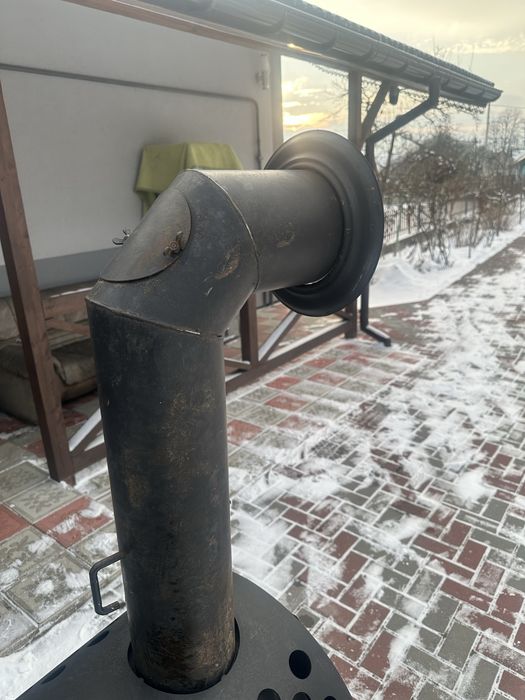 Котел на дрова,привезений з Німеччини