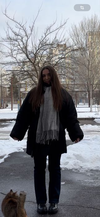 Пуховик, куртка оверсайз, oversize