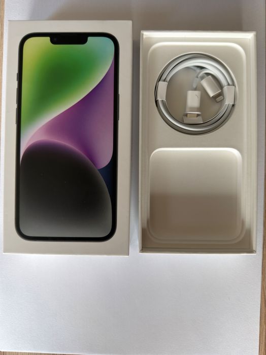 iPhone 14 128 GB jak nowy, bateria 100%