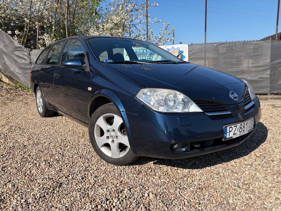 Nissan Primera 1.8 benzyna 2004r.! KLIMA, kamera cofania! Możliwa zamiana!