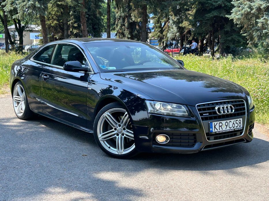 Audi A5 Coupe*Polski Salon*Quattro*S-line*Automat*Nawigacja*Bi-Xenon*Bang&Olufsen*