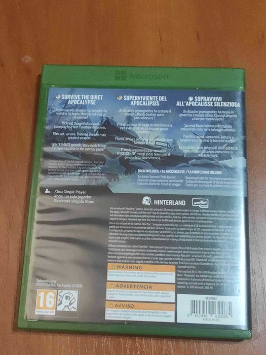 The Long Dark na Xbox One
