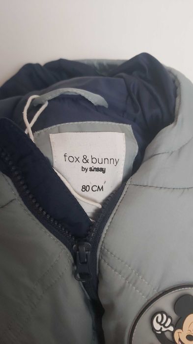 Kurtka zimowa myszka mickey rozmiar 80