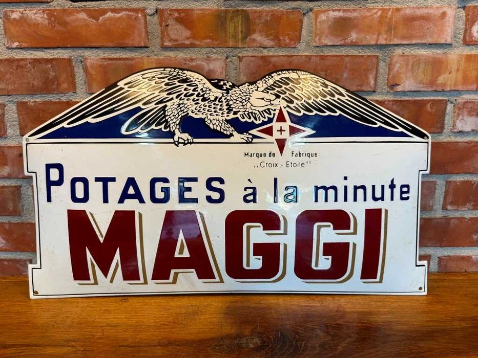 Szyld emaliowany, reklama blacha