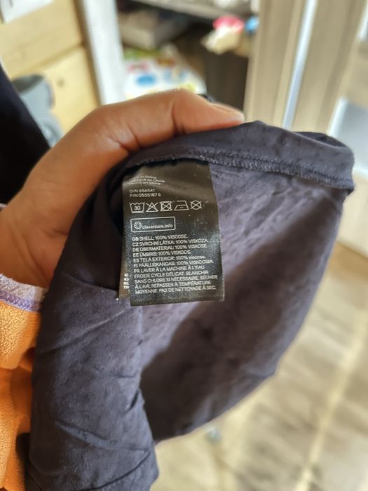 Dluga czarna sukienka maxi wiskoza h&m