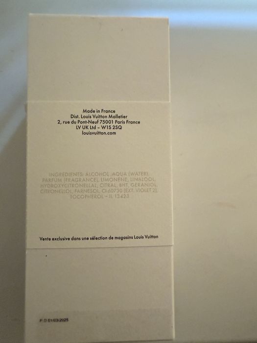 Парфюм, духи Louis Vuitton Afternoon Swim. Оригинал