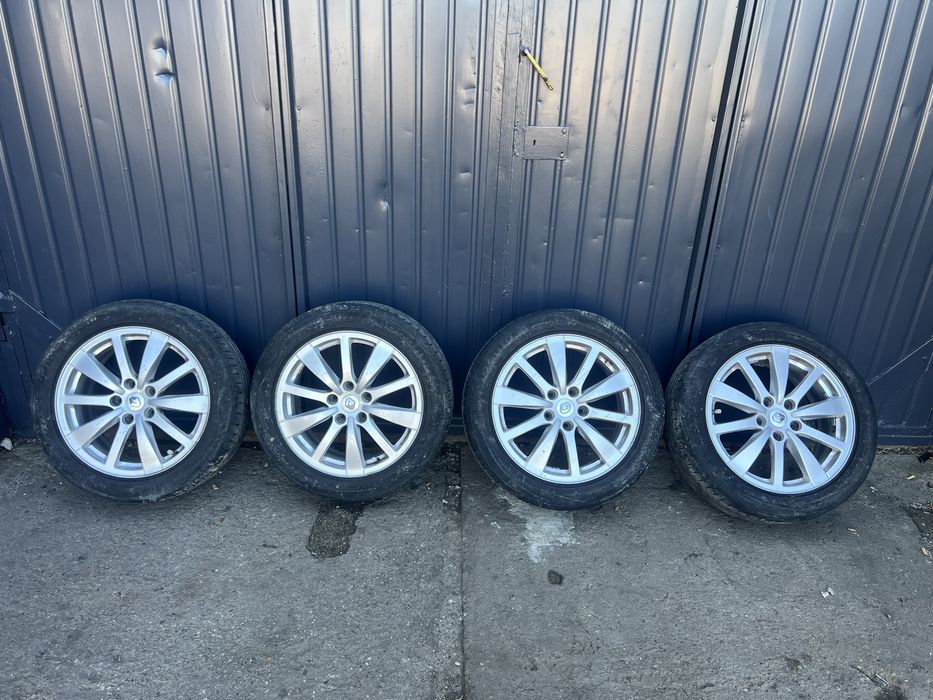KOMPLET Felg Renault TENERIFE 17 Cali z Oponami Wielozesezonowy 215/50R17, 7J/17,  Roztaw 5x114,3 LAGUNA, CLIO, ESPACE, SCENIC, MEGANE