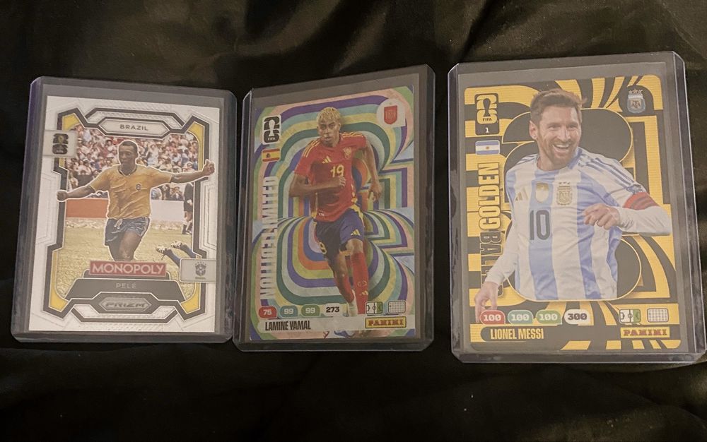 Fifa WC 2026 ,Panini,coleção Pelé Messi R9 Haaland Yamal etc,raros