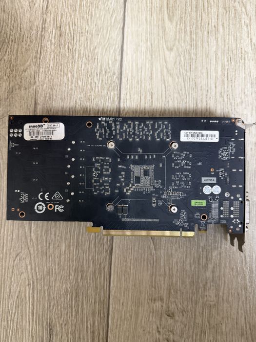 Видеокарта 1060 6 gb