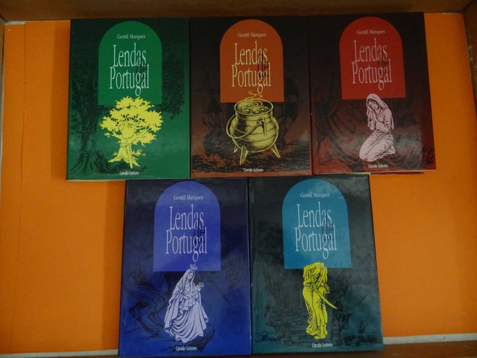 Lendas de Portugal (5 volumes) Gentil Marques PORTES GRÁTIS