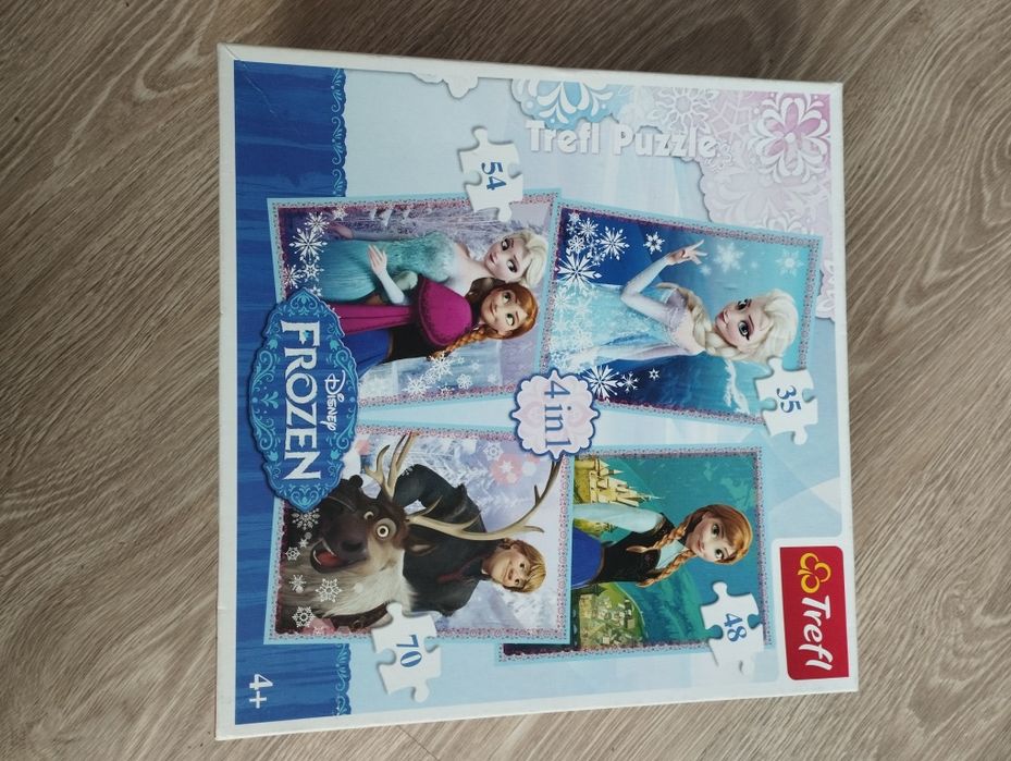Puzzle kraina lodu