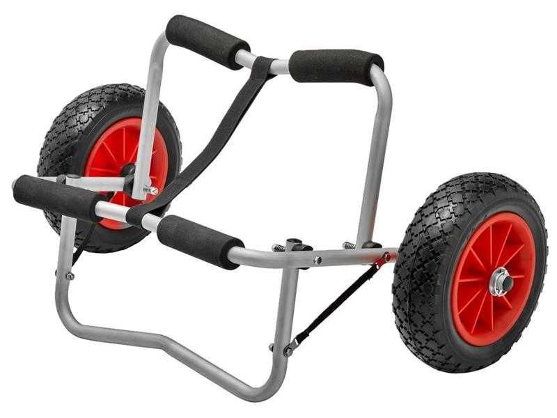 Wózek składany do transportu • Kajak • Kanu • SUP • Deska / Obciążenie 68 kg.