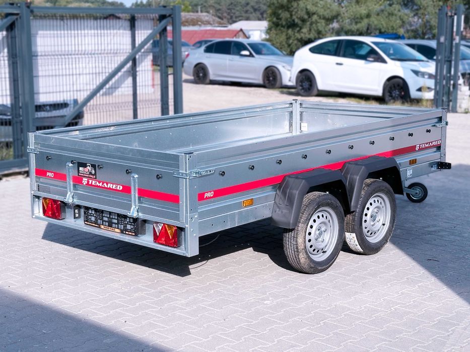 Burty stalowe, 296x150 cm, otwierany przód i tył - Temared PRO 3015/2