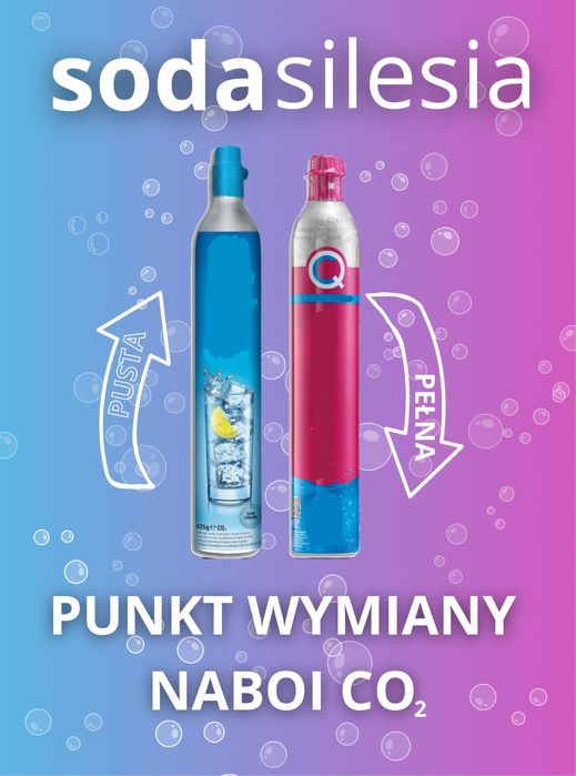 Współpraca - punkt wymiany naboi CO2 do saturatorów wody