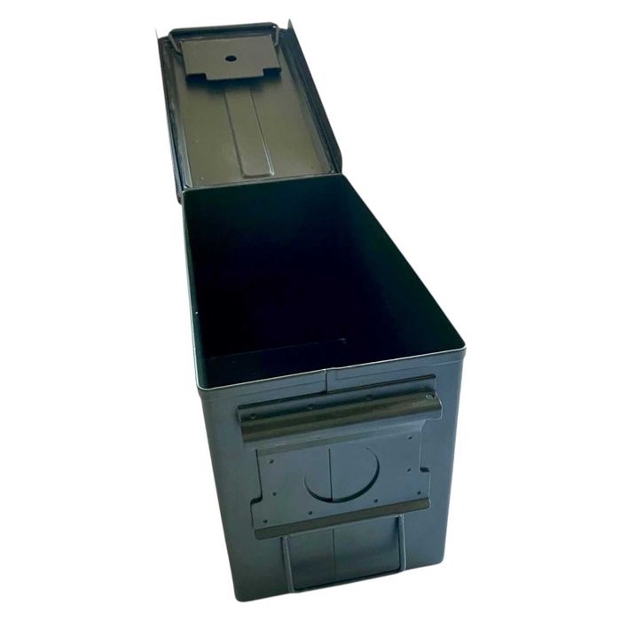 Skrzynka metalowa hermetyczna narzędziowa wojskowa amunicyjna 30x15,5