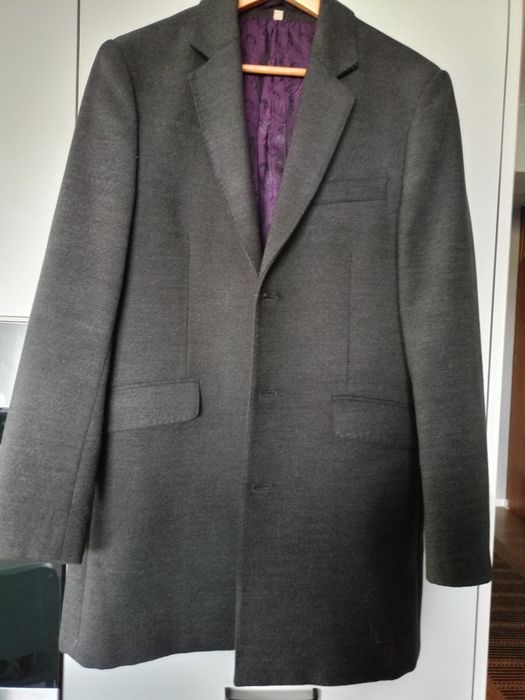 Płaszcz męski szary