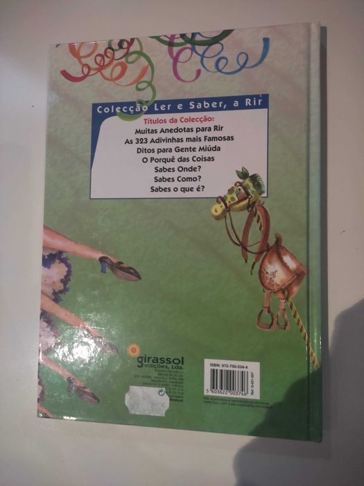 Livro "Sabes o que é?"