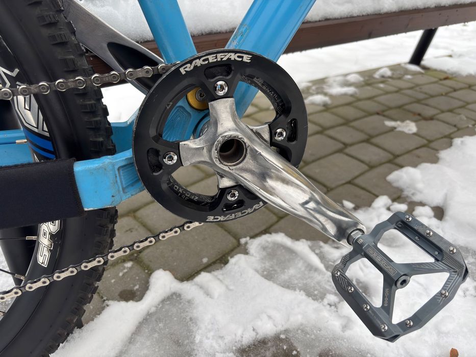 rower orange blood mtb enduro dh trail fr marzocchi fox sram avid