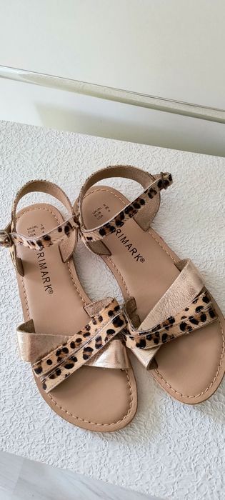 Skórzane sandały Primark r.36