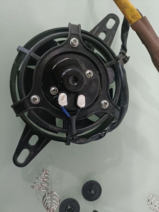 Ventilador para motas de enduro