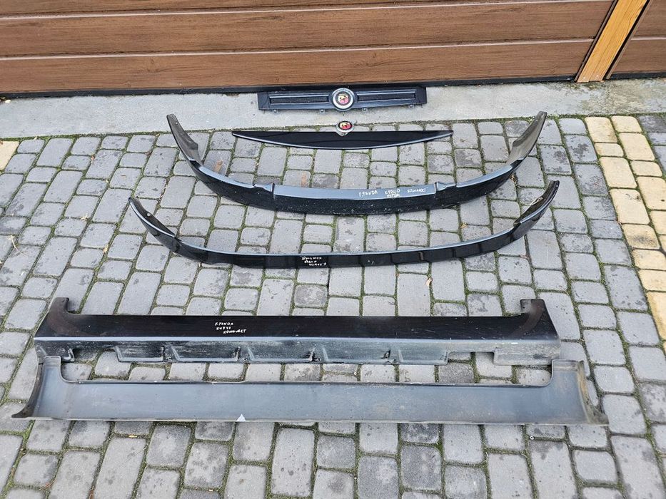Fiat Panda abarth dokładka lotka spoiler progi pakiet