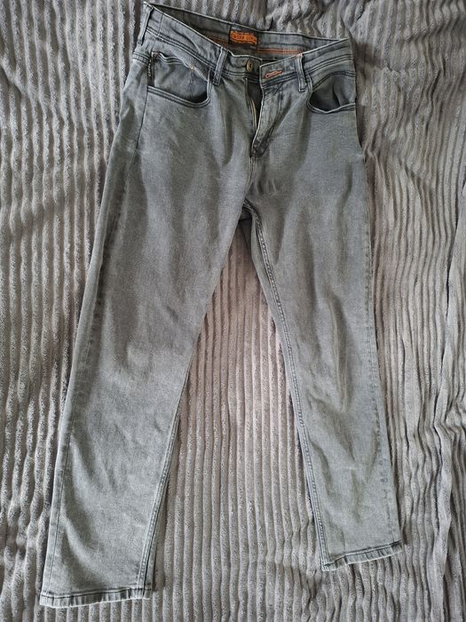 Spodnie Jeans Cropp Szare 31-32/32