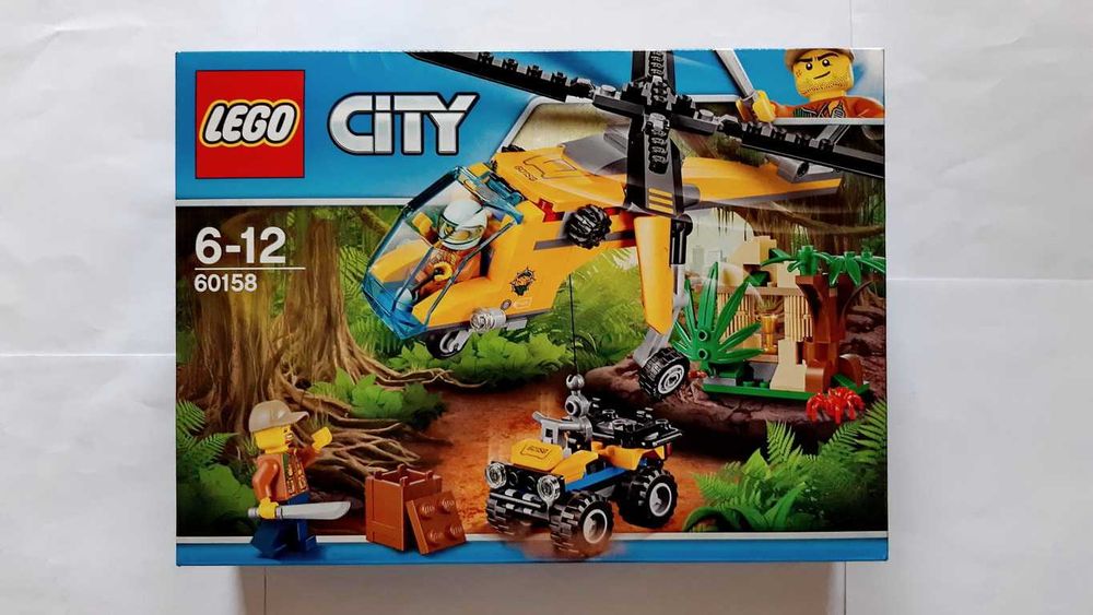 Lego City 60158 Jungle Cargo Helicopter selado