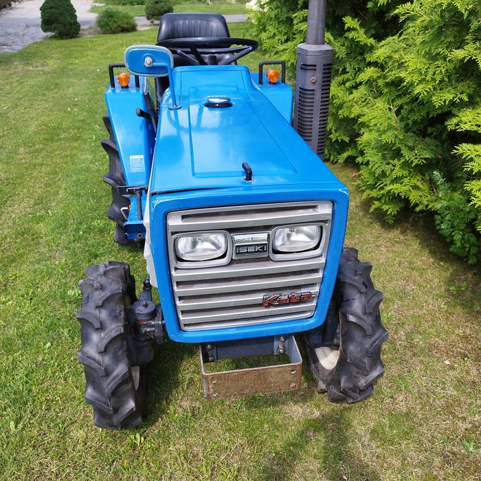 Iseki TU1400D – zadbany kompaktowy ciągnik ciągniczek traktorek | 4x4 | 584 mth | Stan bardzo dobry