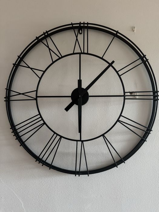 Relogio de parede preto